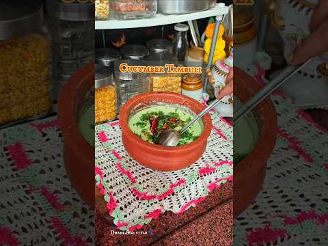 Cooking For Saibaba 🫶 Cucumber Tambuli //  Karnataka Spl