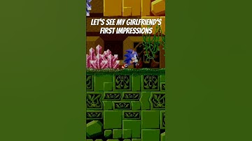 Girlfriend’s First Time Playing Labyrinth Zone! #sonic  #sonicthehedgehog #classicsonic #sonic1