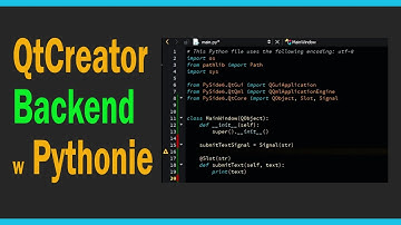 Backend aplikacji QtQuick w Pythonie - podpinamy kod pod przyciski - Kurs Tworzenia Aplikacji #13