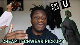 Cheap Techwear Pickups Styling Uniqlo U, Cos And... Topman?