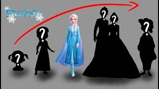 Frozen 2: Elsa Frozen Growing Up - Disney Princesses Glow Up