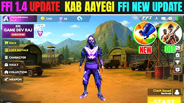 FFI New Update 🤩 | FFI BR New Update | Game Dev Raj FFI 😎