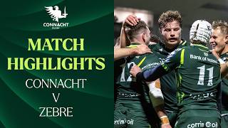 URC Highlights | 8-try Connacht storm to victory over Zebre