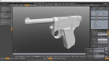 Modo Quick Tip - Exploding a Mesh and Baking a Normal Map!