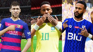 NEYMAR JR. IN EVERY FIFA (10-24)