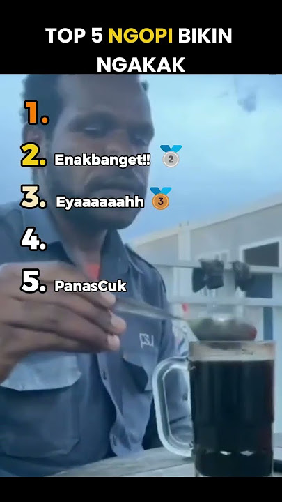 Top 5 Moment Ngopi Lucu #shorts