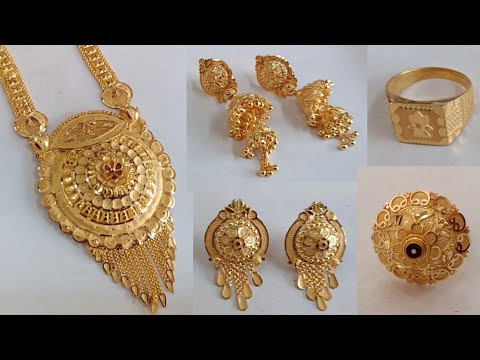 5 तोले में शादी के jewellery collection designs with weight and price ||