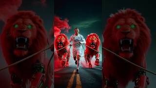 ⚔️ Messi, Neymar & Mbappé’s Robotic Tigers vs Ronaldo’s Cyber Lions! 🐅🔥 #GOATBattle