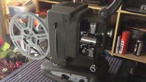 Paillard Bolex M8 Standard 8mm silent film projector