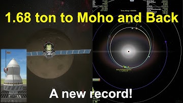 1.68 ton to Moho and back | Kerbal Stingy Program 6 | A new record