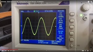 TEF6686 - WAVE GENERATOR - GERADOR DE AUDIO DIGITAL 10-20000Hz