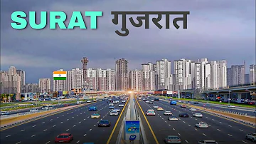 Surat City | Diamond hub of India | Silk city in Gujrat | Facts & View 🌿🇮🇳