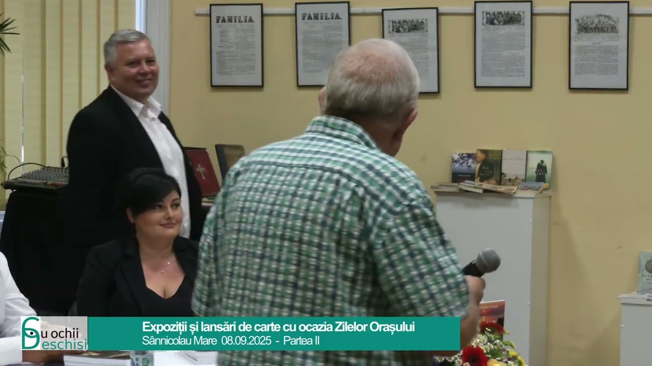 Lansarea volumelor: „Neuitata zi de 18 iunie 1951”„Suflet călător” și „Povestea unei frunze” (II)