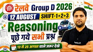 RRB GROUP D ANALYSIS TODAY | GROUP D REASONING PAPER ANALYSIS TODAY ALL SHIFTS  | GROUP D EXAM 2026
