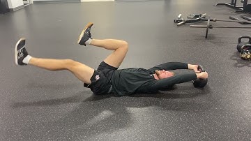 Reverse Crunch + Deadbug Combo