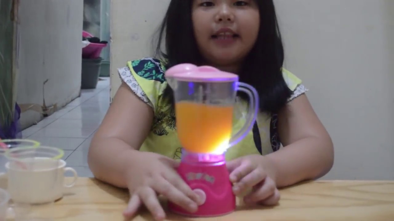 Mainan Anak Blender Playset Toys 💖 Bisa Membuat Es Loli Buah Beneran 💖 Let's Play Jessica Jenica. 