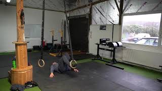 Single Leg Ring Glute bridge