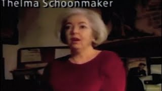 Rare 17-minute interview Thelma Schoonmaker in 1993 | Talks Scorsese, editing & bad cuts