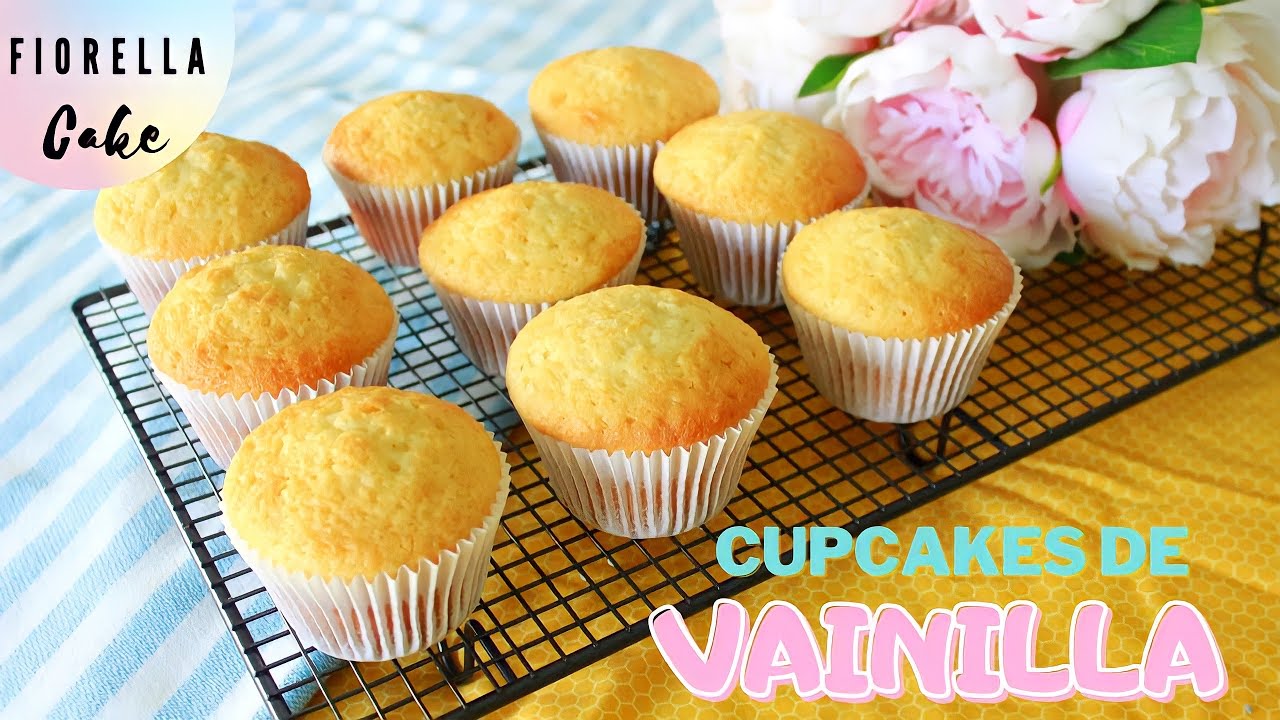 Cupcakes de vainilla Perfectos | Fiorella cake