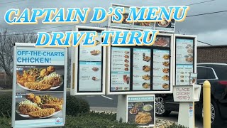 ANONG MASARAP ORDERIN SA CAPTAIN D’S MENU || DRIVE THRU