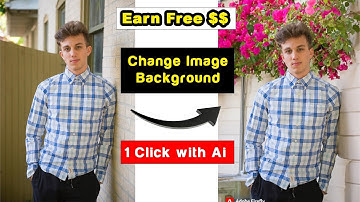 How to Change Background of Photo with Ai | Change Background Using Ai in 1 Click | Adobe Firefly AI