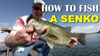 How To Fish A Senko  Bass Fishing 