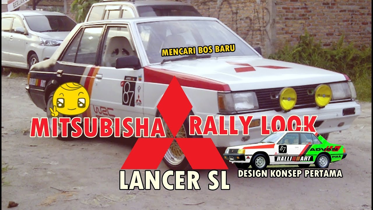 Mitsubishi Lancer Sl Dijual Rally Look Youtube