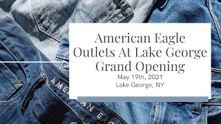 American Eagle at the Outlets at Lake George Grand Opening
