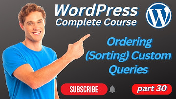 Ordering Custom Queries In WordPress | Custom Database Queries In WordPress | WordPress Tutorials