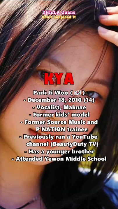 KiiiKiii MEMBERS PROFILE (PRE-DEBUT Ver.) #shorts #KiiiKiii #키키 #jiyu #leesol #sui #haum #kya