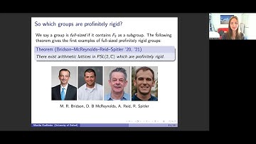 NCNGT 2023 : Monika Kudlinska - Profinite invariants of free-by-cyclic groups (Part 1)