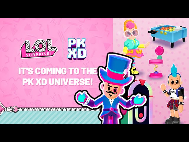 PK XD vai ganhar skins das bonecas L.O.L. Surprise em nova parceria