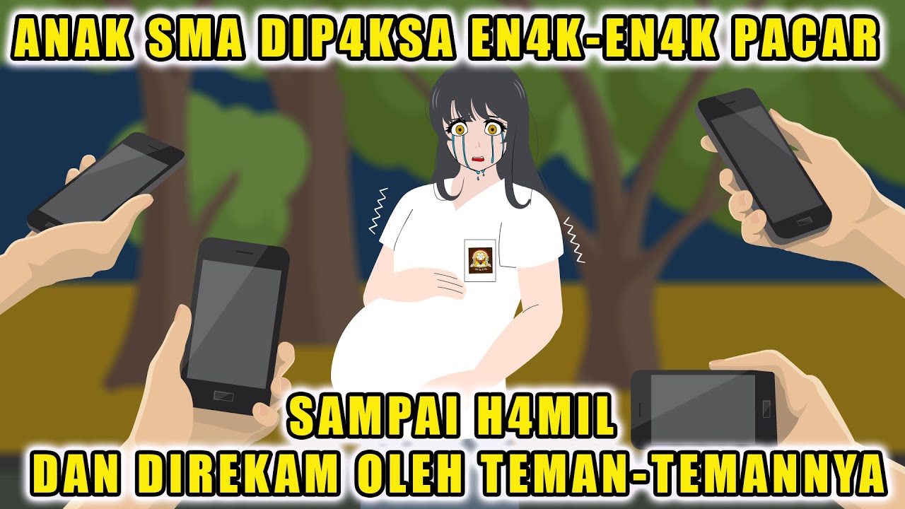 ANIMASI HOROR - ANAK SMA DIP4KSA EN4K-EN4K PACAR SAMPAI H4MIL DAN DIREKAM OLEH TEMAN-TEMANNYA