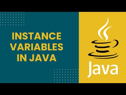 Instance Variables in Java