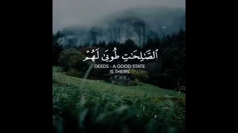 الذين آمنوا وعملوا الصالحات طوبى لهم القرآن الكريم القارئ عبدالرحمن مسعد