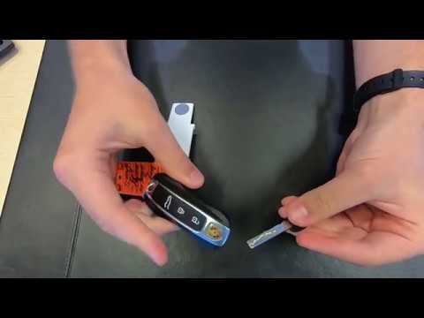 How To: Find The Emergency Key Hole x Key On Your Porsche