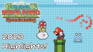 Super Paper Mario Speedrunning - 2023 Highlight Reel