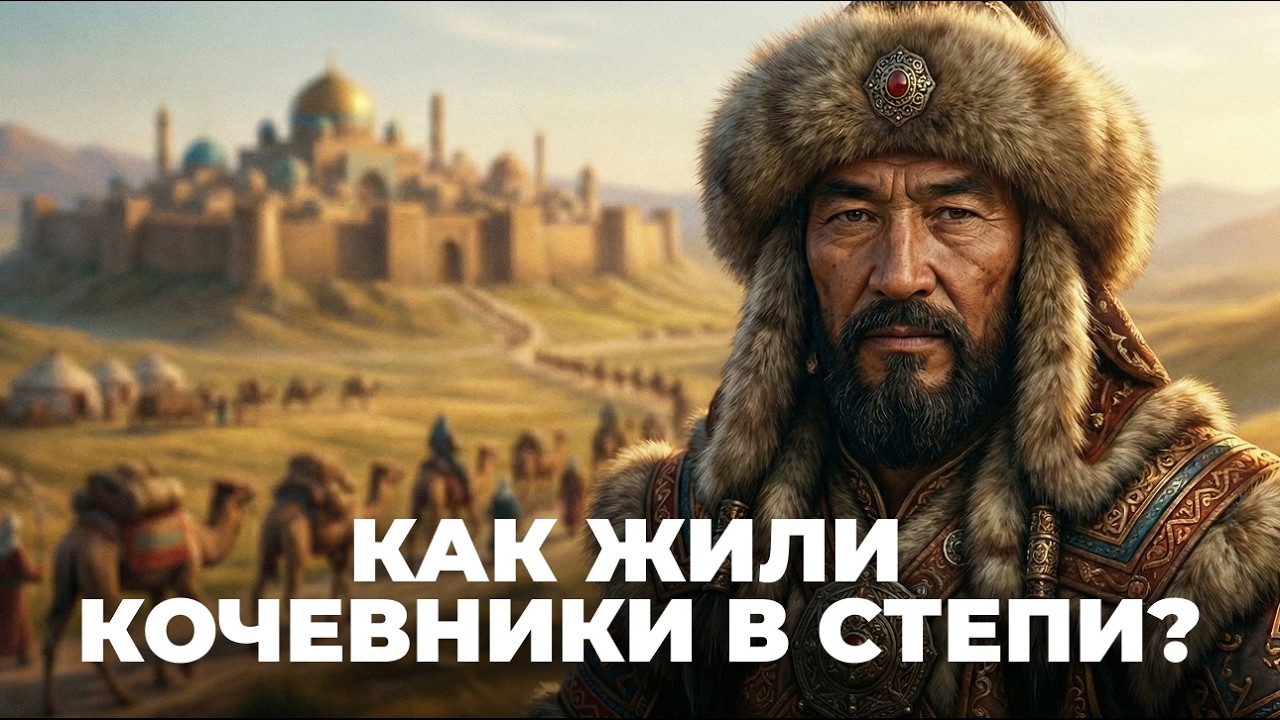 Один день в ЮРТЕ: жизнь в степи / Как выживали кочевники на самом опасном торговом пути?