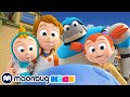 The Dragon Egg - Subtitles | Arpo the Robot & Baby Daniel | Cartoons for Kids | Moonbug Literacy