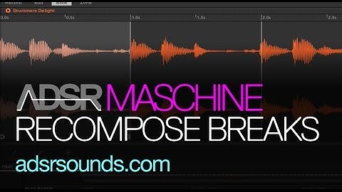 NI Maschine 2 - How to Slice, Recompose, and Reinforce Breaks - How to tutorial