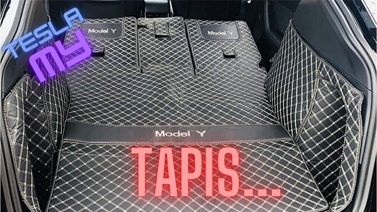 Tesla modèle Y tapis de coffre Tesla modèle Y tapis de sol Tesla