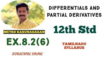 12th Std Maths Ex.8.2(6) An egg of a particular bird is very nearly spherical. If the radius to the