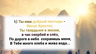 🎼Ты Наш Добрый Пастырь - Иисус Христос, Ты Твердыня В Жизни, В Час Скорбей И Слёз ...