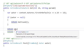 23 - Tipos de Datos de Retorno | Construyendo Web APIs RESTful con ASP.NET Core 2.2