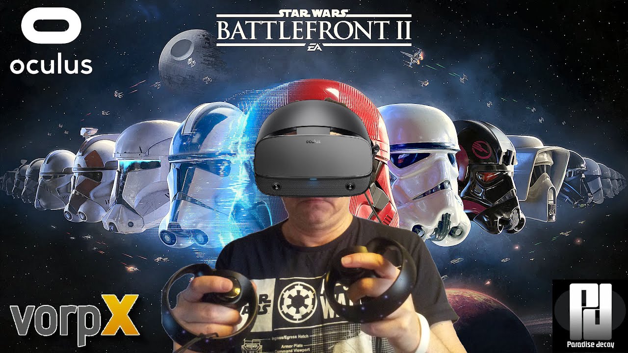 købmand underjordisk Rund Battlefront 2 is FREE (Limited) and can be played in VR with VorpX / Oculus  Rift S / RTX 2070 Super - YouTube