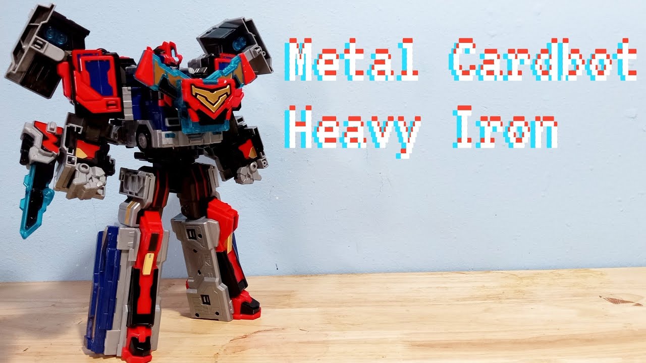 Metal Cardbot Heavy Iron review YouTube