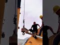 【驚きの発想】クレーンを巨大ハンマーに変える修理技術 #worker #process #excavator #heavyequipment #cranesafety