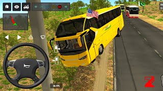 Euro coach bus simulator  😱😭 newcoach bus simulator Androidgameplay screenshot 1
