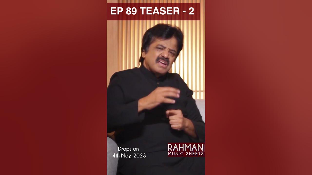 #shorts | #teaser 2 | #chaiyyachaiyya - What Is This Song?| #srinivas |#rahmanmusicsheets episode 89