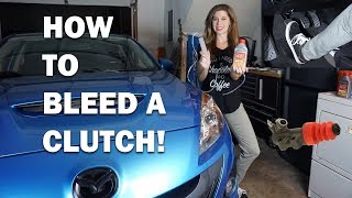 HOW TO REPLACE OLD CLUTCH FLUID!